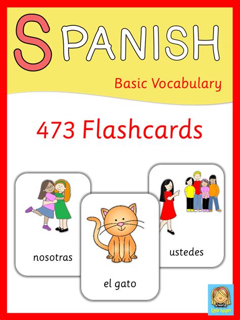 Spanish Printable Flashcards
