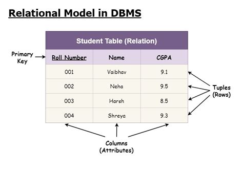 Relational Model in DBMS | DBMS Relational Data Model - Scaler Topics