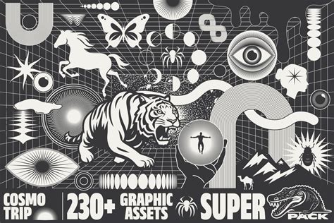 230+ Bold Graphics Super Pack