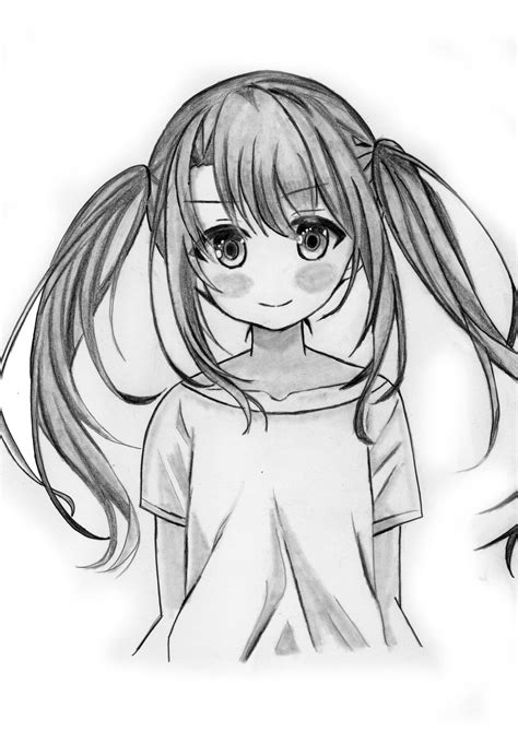 Learn How To Draw Anime Cute Girl "LoLi" Anime Drawing Tutorial Art ...