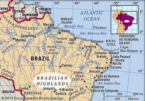 Brazilian Highlands | Location & Facts | Britannica