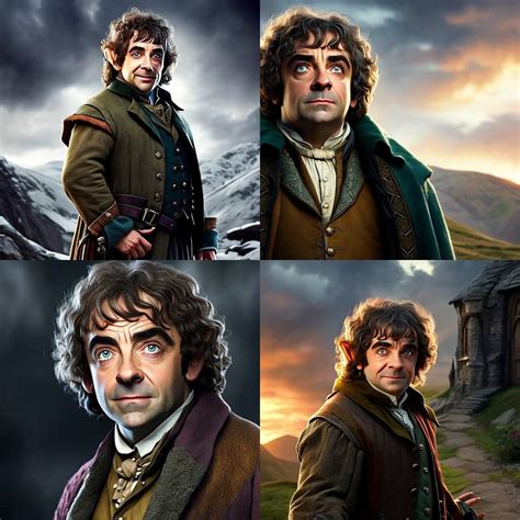 LOTR / Hobbit characters reimagined with other actors : r/aiArt