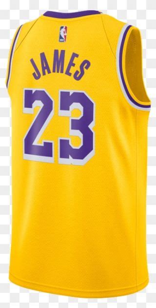 Lebron James Lakers Jersey Clipart - Icon Edition 2018-19