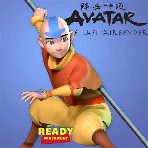 Avatar - The Last Airbender 3D Print Model by Sinh Nguyen