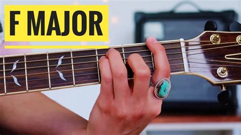 F major chord - 3 ways! | Beginner Guitar Lesson Acordes - Chordify