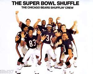 1985 CHICAGO BEARS SUPER BOWL SHUFFLE 8X10 TEAM PHOTO PICTURE PAYTON ...