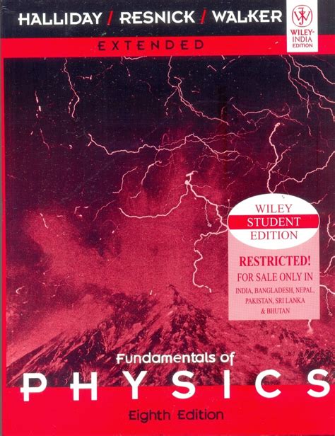 Fundamentals of Physics 8th Edition - Buy Fundamentals of Physics 8th Edition by Halliday, David ...