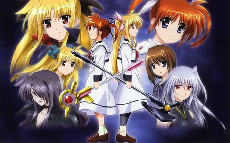 Online crop | HD wallpaper: Anime, Magical Girl Lyrical Nanoha ...