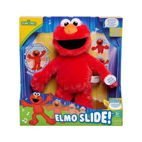 Sesame Street Elmo Slide Plush - English Edition - R Exclusive | Toys R ...