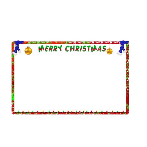 Merry Christmas Design White Transparent, Merry Christmas Overlay Png ...