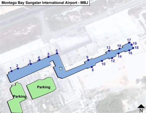 Montego Bay Airport Terminal Map