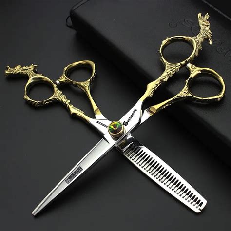 Sharonds 6 Inch Jinlong Handle Professional Hairdresser Scissors ...