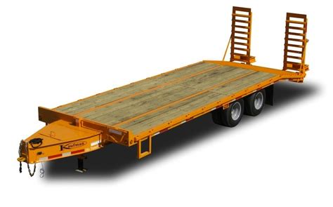 25000 GVWR Tandem Dual Flatbed Trailer by Kaufman Trailers