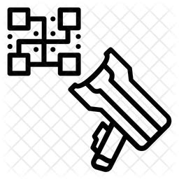 Barcode Scanner Icon - Download in Line Style