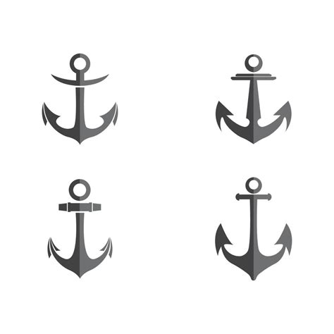 Anchor icon Logo Template vector 16974906 Vector Art at Vecteezy