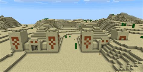 738789875: Two Desert Temples | Minecraft PE Seeds