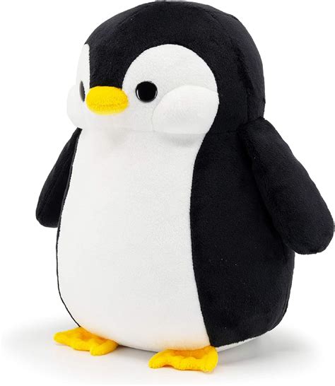 Amazon.com: Bellzi Penguin Stuffed Animal Plushie - Penguin Kawaii Plush Toy - Plushies for All ...