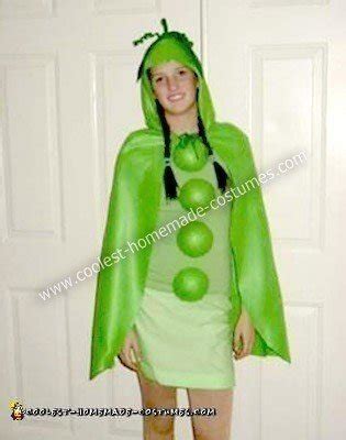 Coolest Homemade Sweet Pea Costume