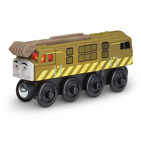 Fisher-Price Thomas the Train Wooden Railway Talking Diesel 10 ...