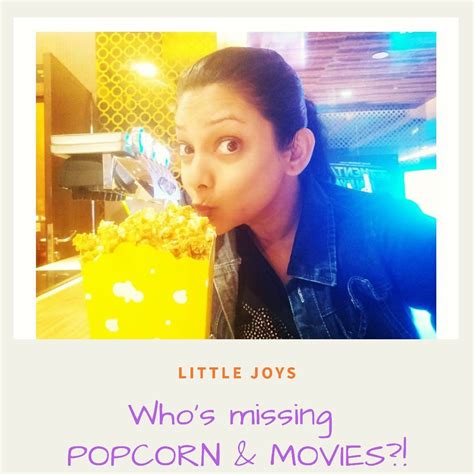 Who's missing POPCORN & MOVIES?! What else is on your mind that you really wish you could do or ...