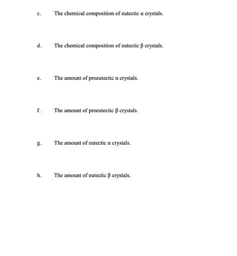 Solved 2. Shown below is the binary lead-tin phase diagram | Chegg.com