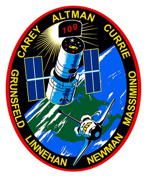 STS 109 Mission Patch - NASA Space Shuttle Program Photo (39433862 ...