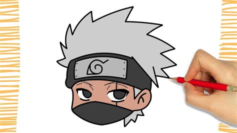 How to Draw KAKASHI I Chibi I Easy - YouTube