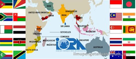 Negara-negara Anggota IORA (Indian Ocean Rim Association )