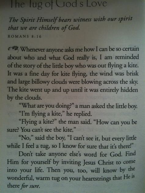 This is from a daily devotionals book by Billy Graham..one of my favorites : ) | Daily ...