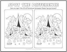 Free Printable Spot the Difference Picture Puzzles | Print it Free