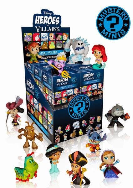 The Blot Says...: Disney Heroes vs. Villains Mystery Minis Blind Box ...