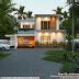 2671 sq. ft. modern flat roof style modern house - Kerala Home Design and Floor Plans - 9K ...