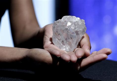 Massive Lesedi La Rona Diamond, At 1,109-Carats, Expected To Fetch $70M At June Auction ...