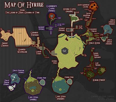 33 Map Of Hyrule Castle - Maps Database Source