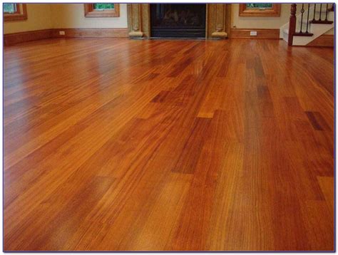 Comfortable Brazilian Cherry Hardwood Flooring Stain Colors With Simple Design | Interior ...