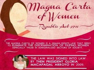 Magna carta of women | PPT