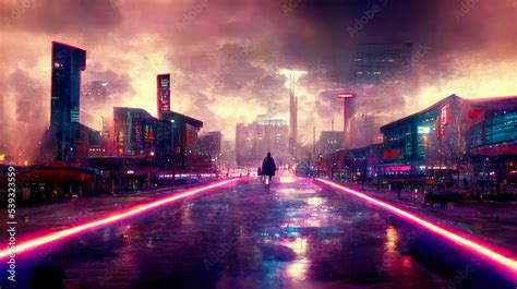 Sci-fi fantasy futuristic illustration digital background art scifi ...