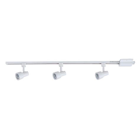 Commercial Electric 3-Light Mini Step Linear Track Lighting Kit-EC1577WH - The Home Depot