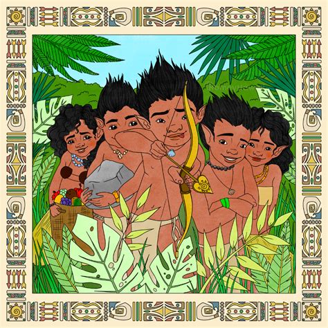 Menehune-Hawaii-Illustration - HomeyHawaii