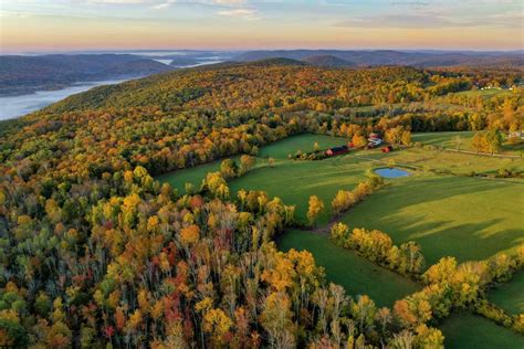 Drone photos capture Connecticut fall foliage from above