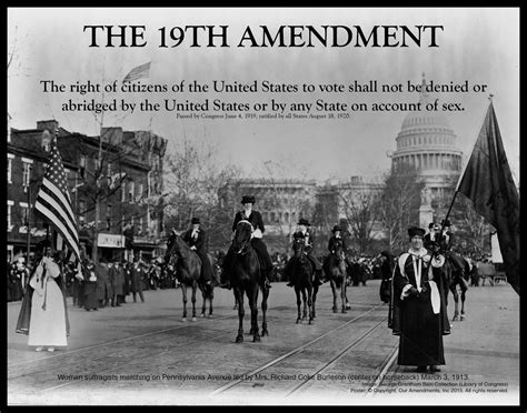 19th Amendment Anniversary Special Poster – ouramendments.com