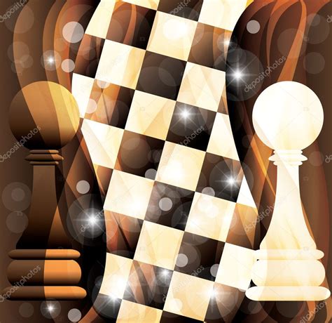 Abstract chess vector banner — Stock Vector © CaroDi #11490870