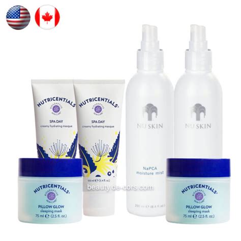 Nu Skin Moisture Mist + Spa Day + Pillow Glow Kit (USA & Canada) | 2022 ...