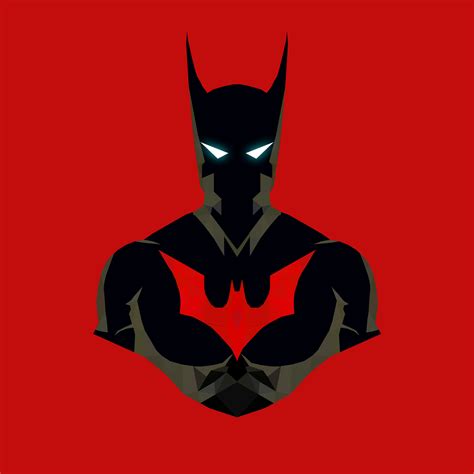 2048x2048 Batman Beyond Minimalism 4k Ipad Air ,HD 4k Wallpapers,Images ...