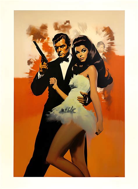 James Bond Spy Movies Poster that Bond Vibe - Etsy