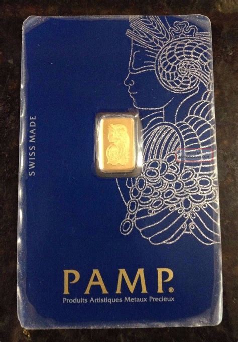 1 Gram Pamp Suisse. 9999 Fine Gold Bar Fortuna Veriscan