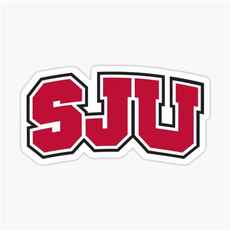 "SJU St. John's University Johnnies" Sticker for Sale by Maggie-Beckmann | Redbubble