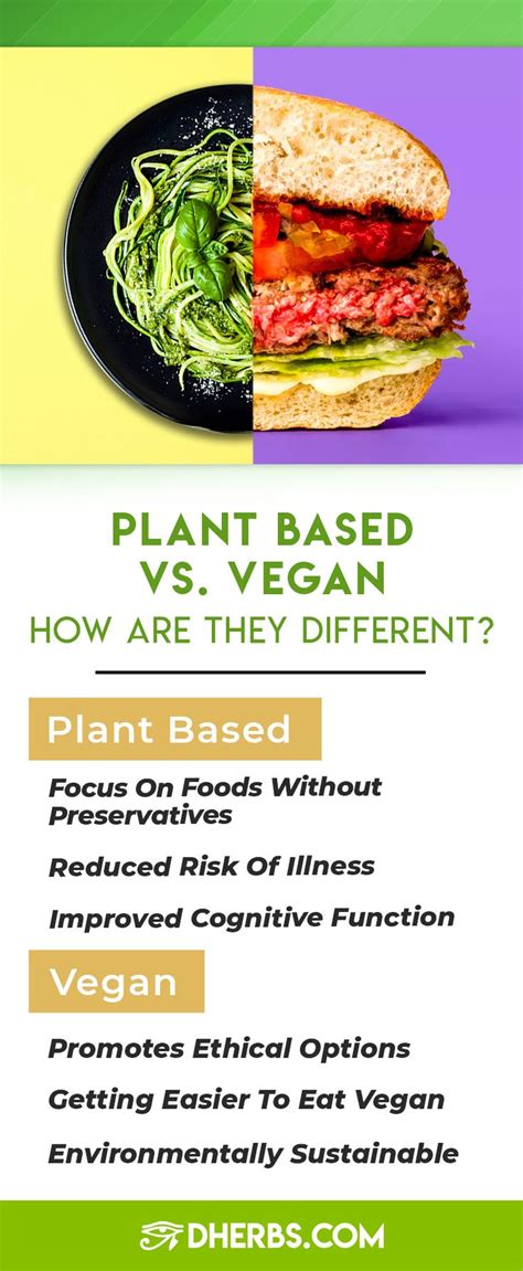 Plant-Based Vs. Vegan: How Are They Different? | Whole foods vegan, Plant based diet, Raw food ...