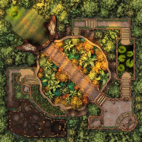 I made the Vault of Thorns map (with Inkarnate)! Definitely my favorite ...