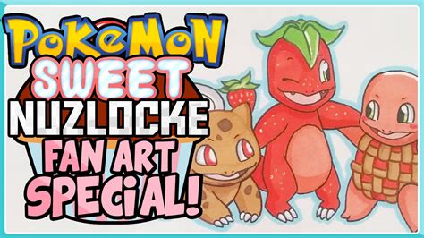 Pokémon Sweet Nuzlocke - Fan Art Special! - YouTube